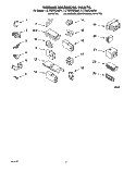 WIRING HARNESS Diagram and Parts List for LLT8233AQ1  Whirlpool Washer