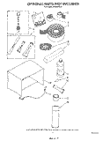 LIT/OPTIONAL Diagram and Parts List for AR0600XX0  Whirlpool Air Conditioner