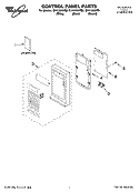 Part Location Diagram of 8183821 Whirlpool BRKT-CNTRL