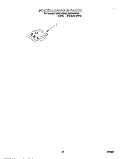 MISCELLANEOUS, LIT/OPTIONAL Diagram and Parts List for RUD5750DB2  Roper Dishwasher