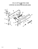 MAIN SECTION Diagram and Parts List for F7107W0  Roper Range