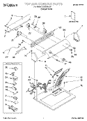 Part Location Diagram of 3394303 Whirlpool HARNS-WIRE