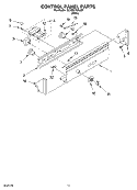 Part Location Diagram of 8529311 Whirlpool KNOB
