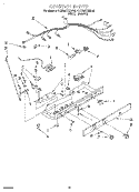 CONTROL, LIT/OPTIONAL Diagram and Parts List for 4YED20TKDN00  Whirlpool Refrigerator