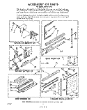 ACCESSORY KIT Diagram and Parts List for AHFE1440  Whirlpool Air Conditioner