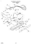 CONTROL, OPTIONAL Diagram and Parts List for 3XART722F02  Whirlpool Refrigerator