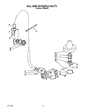 FILL AND OVERFILL Diagram and Parts List for KPDI620T1  KitchenAid Dishwasher