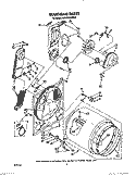 Part Location Diagram of 3397536 Whirlpool SHIELD, LIGHT