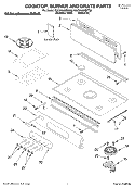 Part Location Diagram of 8285200 Whirlpool SUPPORT