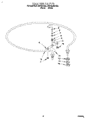 HEATER Diagram and Parts List for KUDG23HBWH0  KitchenAid Dishwasher