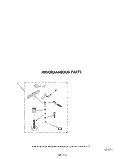 MISCELLANEOUS Diagram and Parts List for LA5330XSW1  Whirlpool Washer