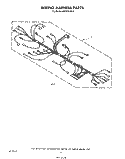WIRING HARNESS , LIT/OPTIONAL Diagram and Parts List for MW3600XS0  Whirlpool Microwave