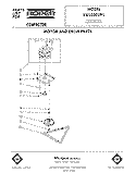 MOTOR AND DRIVE , LIT/OPTIONAL Diagram and Parts List for KU1550VP1  Roper Trash Compactor