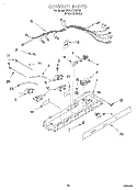 CONTROL Diagram and Parts List for 3XART725F02  Whirlpool Refrigerator