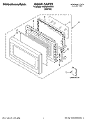 Part Location Diagram of W10160564 Whirlpool Tech Sheet
