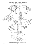 Part Location Diagram of 538449 Whirlpool SCREW, GROMMET