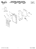 Part Location Diagram of 8204992 Whirlpool SWTCH-MEMB