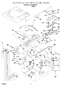 Part Location Diagram of 3935429 Whirlpool TIE-WIRE