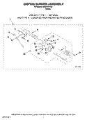 8557890 BURNER ASSEMBLY, OPTIONAL PARTS (NOT INCLUDED) Diagram and Parts List for MGD6300TQ0  Maytag Dryer