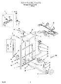 Part Location Diagram of 3359809 Whirlpool HARNS-WIRE