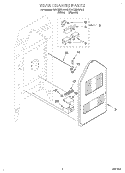 REAR CHASSIS, LIT/OPTIONAL Diagram and Parts List for KERC500EAL2  KitchenAid Range
