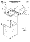 Part Location Diagram of W10131574 Whirlpool Use & Care Guide