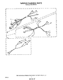 Part Location Diagram of 313150 Whirlpool Harness, Wiring (Oven)