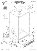 Part Location Diagram of LIT2255047 Whirlpool LITERATURE PARTS (Service & Wiring Sheet)