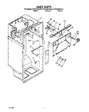 LINER Diagram and Parts List for KTRS22KAAL01  KitchenAid Refrigerator