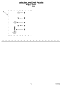 MISCELLANEOUS  PARTS, OPTIONAL PARTS (NOT INCLUDED) Diagram and Parts List for IM45001  Inglis Washer