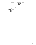 MISCELLANEOUS, LIT/OPTIONAL Diagram and Parts List for RUD1000DB4  Roper Dishwasher