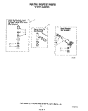 WATER SYSTEM Diagram and Parts List for LA5800XSW1  Whirlpool Washer