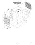 SECTION Diagram and Parts List for AD0402XM0  Whirlpool Dehumidifier