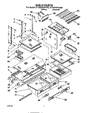 Part Location Diagram of 2160694 Whirlpool SHELF-WIRE