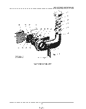 FLO-THRU DRYING Diagram and Parts List for KDS20A  KitchenAid Dishwasher