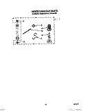 MISCELLANEOUS Diagram and Parts List for LT5000XVW0  Whirlpool Washer Dryer Combo