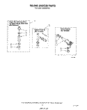 WATER SYSTEM Diagram and Parts List for LA5600XPW6  Whirlpool Washer
