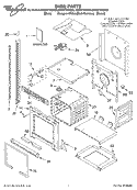 Part Location Diagram of 4451477 Whirlpool SUPPORT