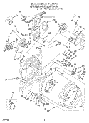 SECTION Diagram and Parts List for KEYS977EZ0  KitchenAid Dryer