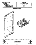 BREAKER Diagram and Parts List for EV160FXKW1  Whirlpool Freezer
