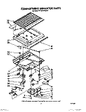 Part Location Diagram of 1110355 Whirlpool Separator, Compartment (Top)