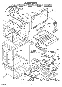 LINER PARTS Diagram and Parts List for KTRC22EMBT05  KitchenAid Refrigerator