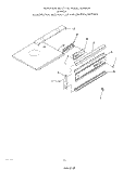 CONTROL Diagram and Parts List for B4457B0  Roper Range