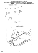 WIRING HARNESS Diagram and Parts List for LSC6244BQ0  Whirlpool Washer