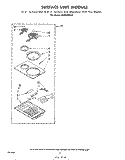 Part Location Diagram of 868463 Whirlpool Cooktop (4``/8``)