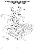 Part Location Diagram of 8285790 Whirlpool Bracket, Mounting
