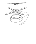 LOWER WASHARM AND STRAINER Diagram and Parts List for KUDM220T6  KitchenAid Dishwasher