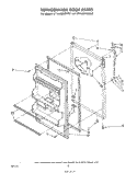 REFRIGERATOR DOOR Diagram and Parts List for ET16JM1MWR2  Whirlpool Refrigerator