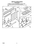 INSTALLATION Diagram and Parts List for RH203A  Whirlpool Air Conditioner
