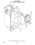 LINER Diagram and Parts List for ET18GKXWW10  Whirlpool Refrigerator